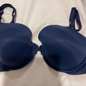 Navy Blue Underwire Bra